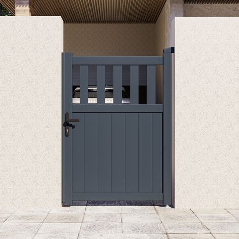 Portillon aluminium 100x140 cm anthracite AXIS ALTO (1/5)