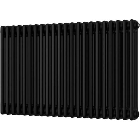 Alpha - Black Column Radiator H600mm x W999mm 3 Column (1/3)