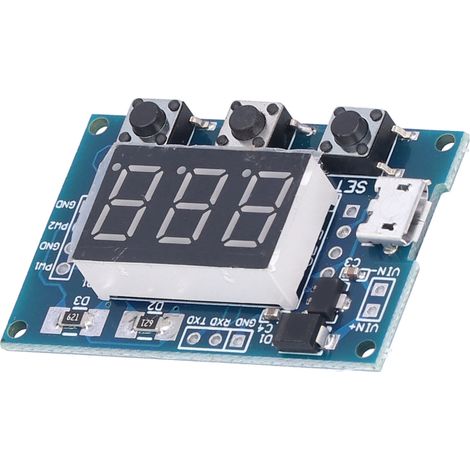 Générateur PWM en plastique module fréquence 2 voies réglable entraînement composant électronique (1/5)