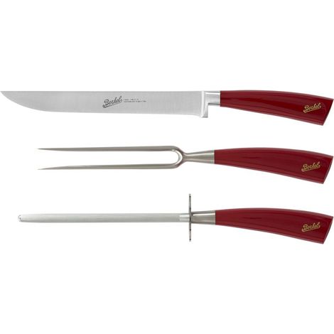 Set coltelli cucina berkel rosso 22 cm 3 pezzi (1/3)