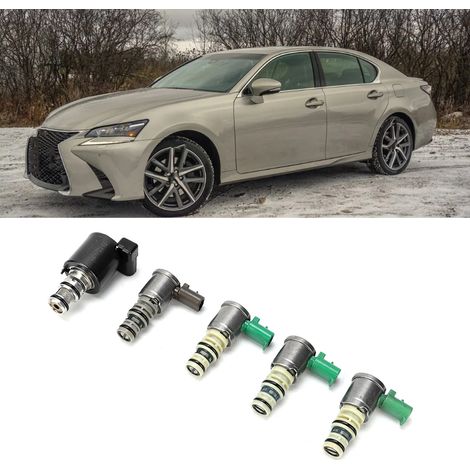 Kit de 5 électrovannes de transmission 5L40E compatible avec CADILLAC CTS 2001-2007 (1/5)