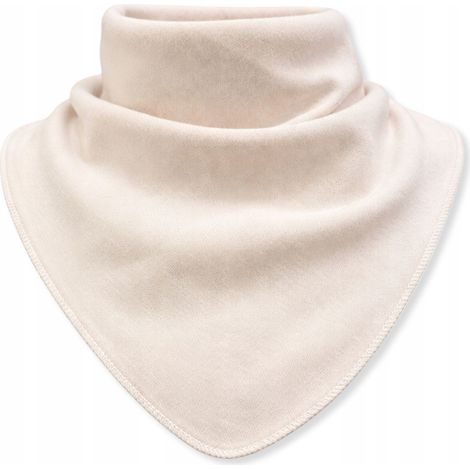 Sciarpa a collo alto per bambini 100% cotone 1-3 L Primavera Autunno BEIGE sabbia (1/5)