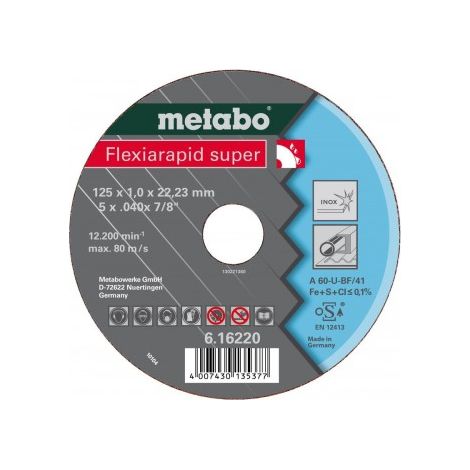 METABO 616208000 Disco lija amolador angular