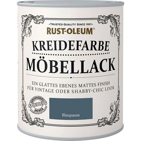 Rust-Oleum Kreidefarbe Möbellack 125 ml blaupause Kreidefarbe