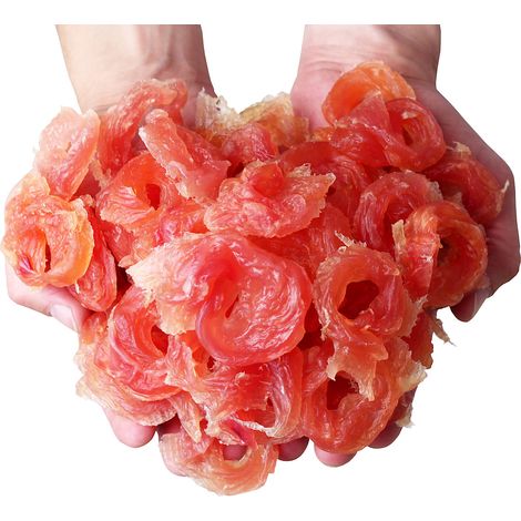 Hundeleckerli, Snack Weiche Hühnerringe Woof&Miau 500g