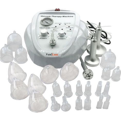 Appareil de thérapie par massage sous vide, Multi tailles SML, Remodelage du corps et raffermissement de la peau, Massager pour seins et fesses, Rajeunissement de la peau, Élimination de la cellulite  (1/5)
