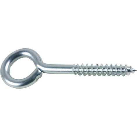 200 Pitons Vissables à Extrémité Filetée 3 x 20 mm - NFE 25609 - Zingué blanc - D-Work