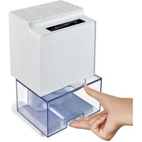 Home dehumidifier, small portable silent dehumidifier, automatic shut-off, home dehumidifier with color night light, mini small bathroom and kitchen dehumidifier (1/4)