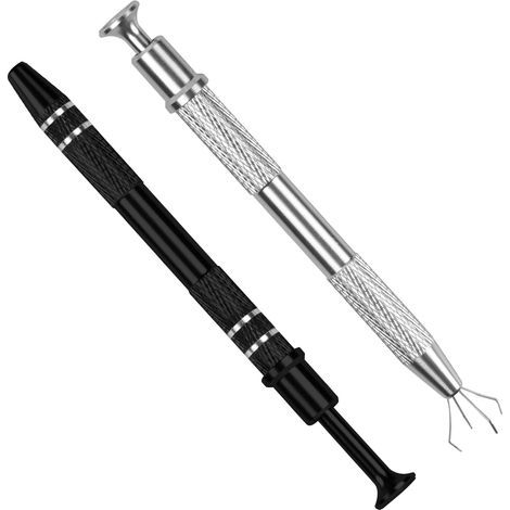 Pcs Ball Piercing Pliers, Bead Picking Tool, Claw Tweezers, Jewelry Pliers for Diamonds, Beads, Screws, Precision Pieces (1/5)