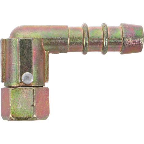 Adaptateur tuyau de gaz de cuisine connecteur de joint de poêle avec entrée filetée coude pour accessoires de tuyaux de gaz, installation rapide dans des espaces restreints (1/5)