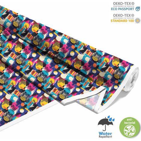 TESSUTI DECORATIVI PER ESTERNI OXFORD - Motivo Geometrico I DX3492 (1/5)