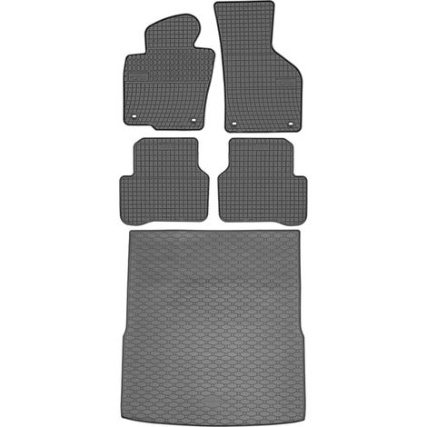 Volkswagen Passat B6 Kombi / Variant (2005–09.2010) – SET: Gummifußmatten + Kofferraummatte
