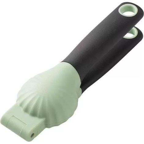 CCYKXA Kastanienzange aus Edelstahl, Küchenhelfer zum Öffnen von Kastanien und Walnüssen, rutschfester TPR-Griff mit gezahnter Kante, ergonomisches Design für den Hausgebrauch (1/4)