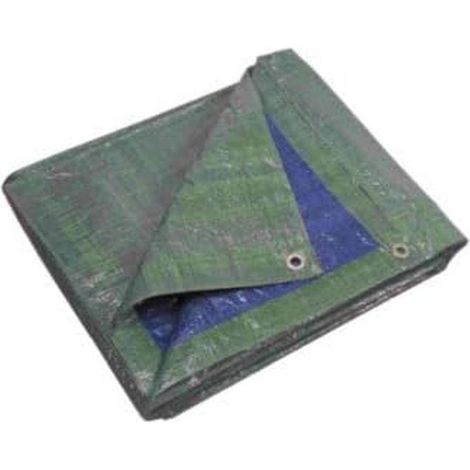 Bâche Bois Légère 1,6x6m - Protection et Résistance - Idéale pour Couvrir et Protéger - D-Work