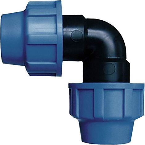 1 Raccord Coudé Tuyau PE Ø 32 mm Polypropylène Eau Froide Irrigation (1/3)