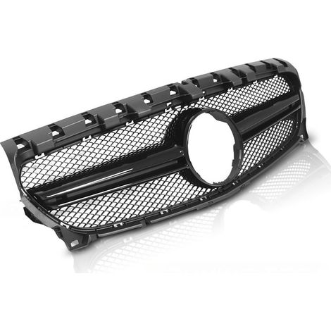 Calandre MERCEDES CLA W117 13-19 SPORT NOIR BRILLANT (1/4)