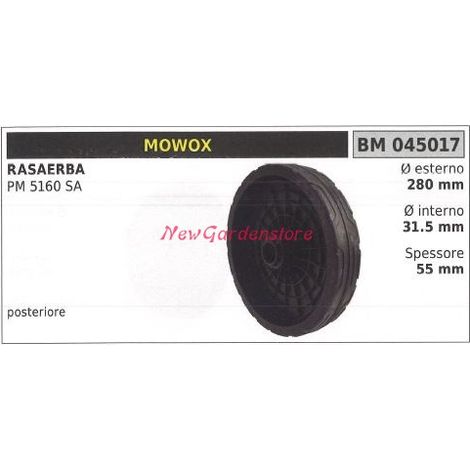 Ruota posteriore MOWOX rasaerba tosaerba tagliaerba PM 5160 SA 045017