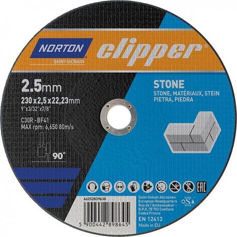 Pietra Di Taglio Disco C30R-230X2.5X22.23Mm