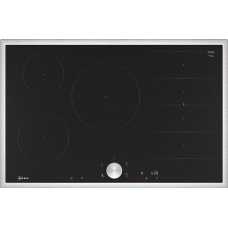 Neff N 90 Induktionskochfeld, 80 cm, Schwarz, Mit Rahmen aufliegend T68STV4L0 (1/5)