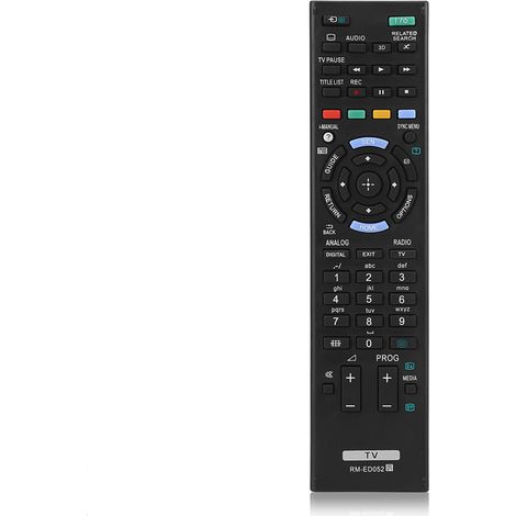 Universelle Fernbedienung kompatibel mit SONY TV-Modellen RM-ED052, RM-ED050, RM-ED047, RM-ED053, RM-ED060 (1/5)