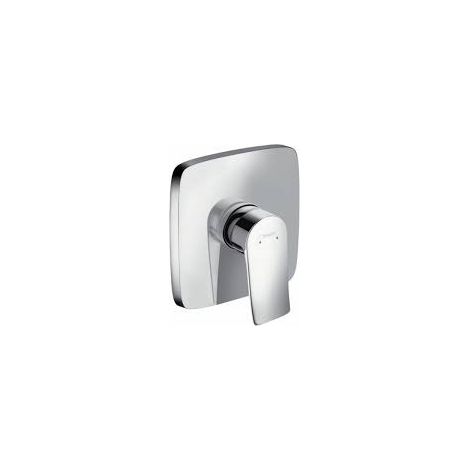 hansgrohe Metris Einhebel-Brausemischer Unterputzmodell eckig, (1/2)