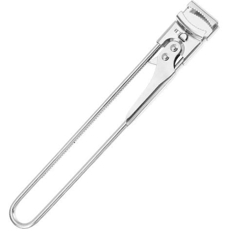 Dailygoods - Abrebotellas giratorio de acero inoxidable