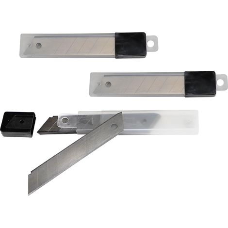 18mm Abbrechklingen für Cuttermesser 30 Ersatzklingen im Köcher