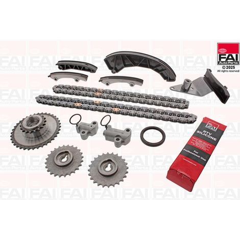 Kit de distribution par chaîne FAI AutoParts TCK79 KIA 24335-2A000 24351-2A000