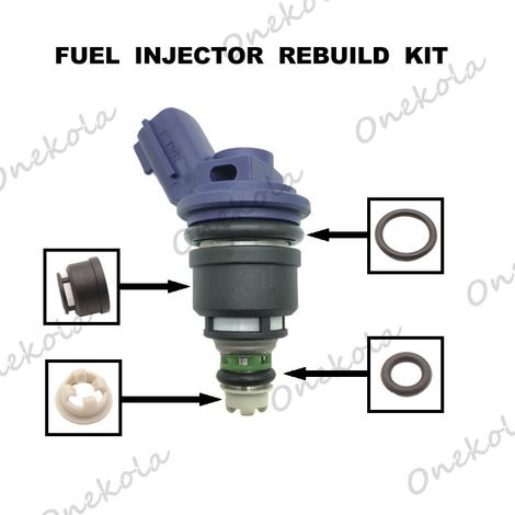 Fuel injector O-ring and filter repair kit applicable to Nissan 300ZX 3.0L V6 16600-21U0 (1/2)