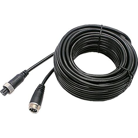 Connecteurs aéronautiques, câbles d'extension 4 broches mâle-femelle, câbles blindés d'alimentation audio et vidéo, automobile (1/3)