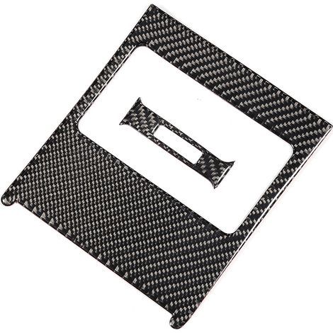 Garniture de sortie d'air arrière, garniture de panneau de ventilation qui ne se décolore pas, Installation Simple, antirouille et anti-rayures pour voiture, 2 pièces