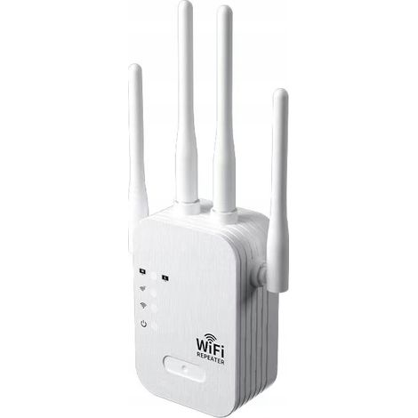 AMPLIFICADOR DE SEÑAL WIFI Repetidor 300mb/s hasta 4 antenas PUNTO DE ACCESO ROUTER (1/5)