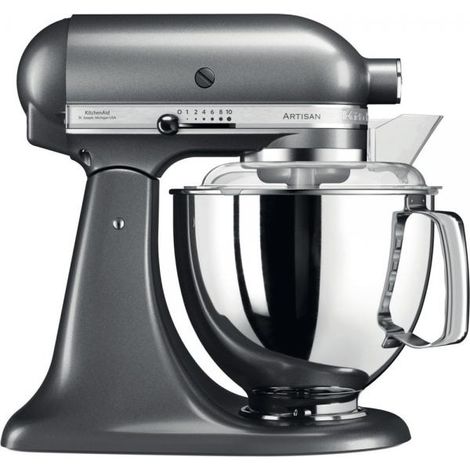 KitchenAid Artisan 5KSM175PSEMS - Robot da cucina - 300 W - Medaglione argento (1/4)