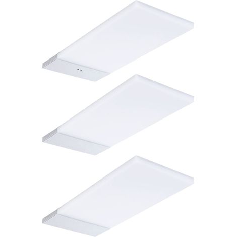 Paulmann LED Unterbauleuchte Bredo silber warmweiß 3er Set (1/3)