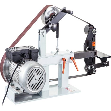Meuleuse à bande, vitesse variable, 3 modes, construction tout en acier, pour le polissage d'outils, Vitesse constante (1/2)