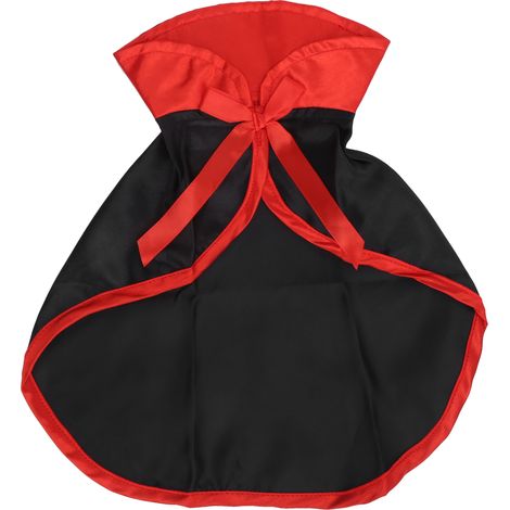 capa de vampiro, botones ajustables, tela suave, para perro, gato, conejo, fiesta de Halloween. (1/5)