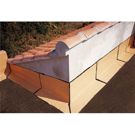 Tegola bituminosa flessibile Mammouth Flam Provence SOPREMA - rotolo 8 x 1 m - 10612 (1/2)