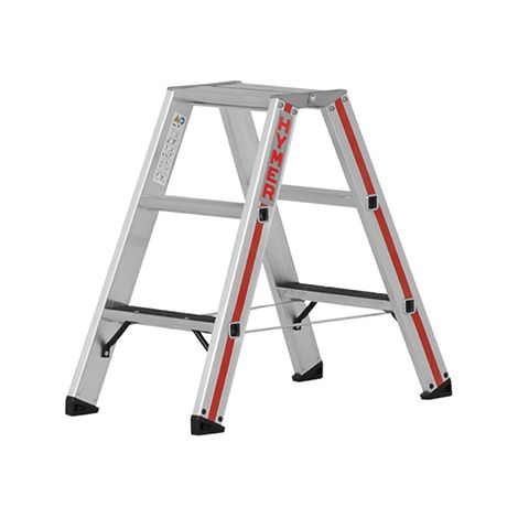 Stehleiter 2x4 Stufen - Max. Arbeitshöhe 2,45m - 862408