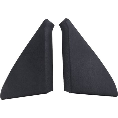 1 paio di finiture per specchietti retrovisori in ABS nero per Golf - GLI MK2 191837993 191837994 (1/4)