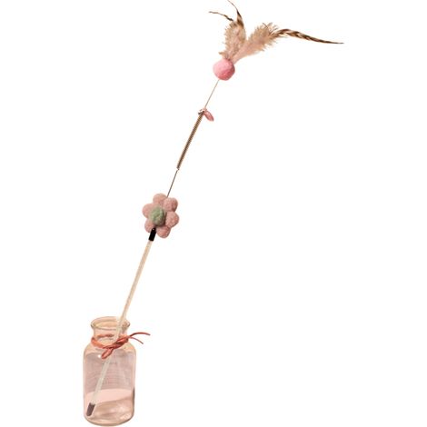 Tige à chat rose 60 cm