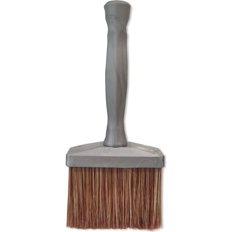 Arcane Industries – Brosse à chauler 22 cm pour peinture argile et chaux – Poils synthétiques denses – Manche ergonomique antidérapant (1/2)
