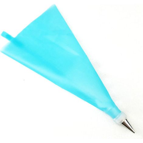Ensemble de poches à douille et de douilles — Outils de décoration de gâteaux (Fournitures de pâtisserie) — Convient aux débutants — Comprend 6 douilles, 1 connecteur et 1 poche à douille réutilisable (1/3)