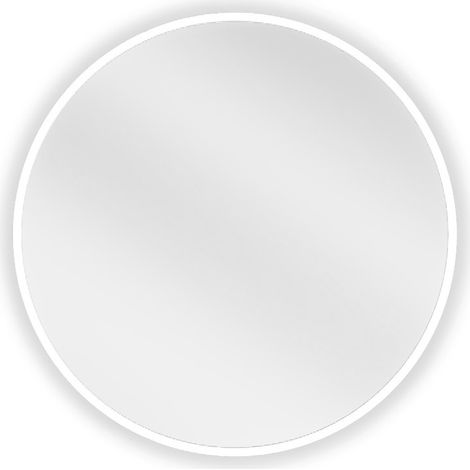 Mexen Loft runder Badezimmerspiegel 30 cm, weißer Rahmen - 9850-030-030-000-20 (1/5)