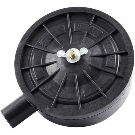 Filtre à air compresseur 20mm – Filetage mâle G1/2 – Filtration silencieuse pour compresseur d'air – Plastique noir durable (1/5)