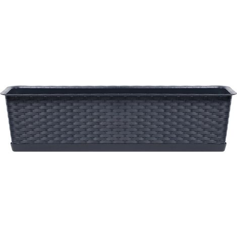 Cassapanca da balcone Ratolla con base ISR400P Antracite