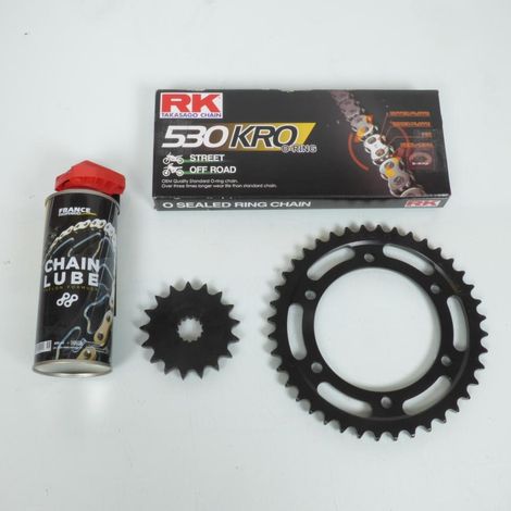 Kit chaîne FE 17x40 Pas 530 pour moto Kawasaki 800 VN Drifter