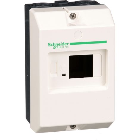 IP41-Gehäuse + SCHNEIDER + IP41-Schutzart + kompakte Abmessungen und robuste Bauweise.