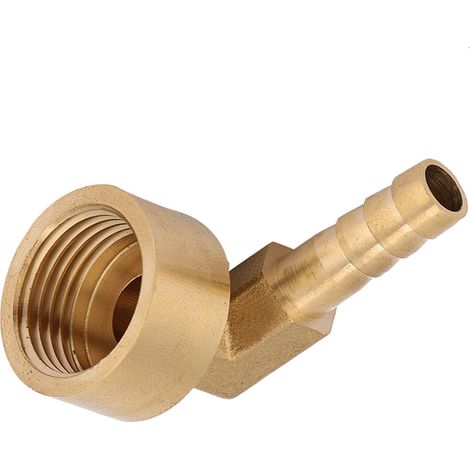 Raccord coudé femelle en laiton G1/2 pour tuyau, connecteur, adaptateur de joint (10 mm) (1/5)
