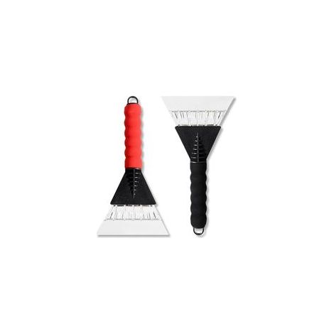 (Rouge, Noir)Jeu de 2 grattoirs à Glace pour Pare-Brise de Voiture, adapté aux vitres arrière et latérales, grattoir à Glace pour Pare-Brise de Voiture, Brise-Glace pour véhicule