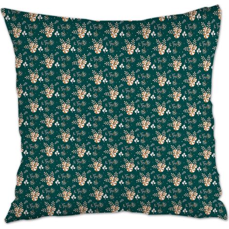 Housse de coussin sans coussin 45x45 facile d'entretien pour canapé ou lit décoration de la saint-valentin (1/5)